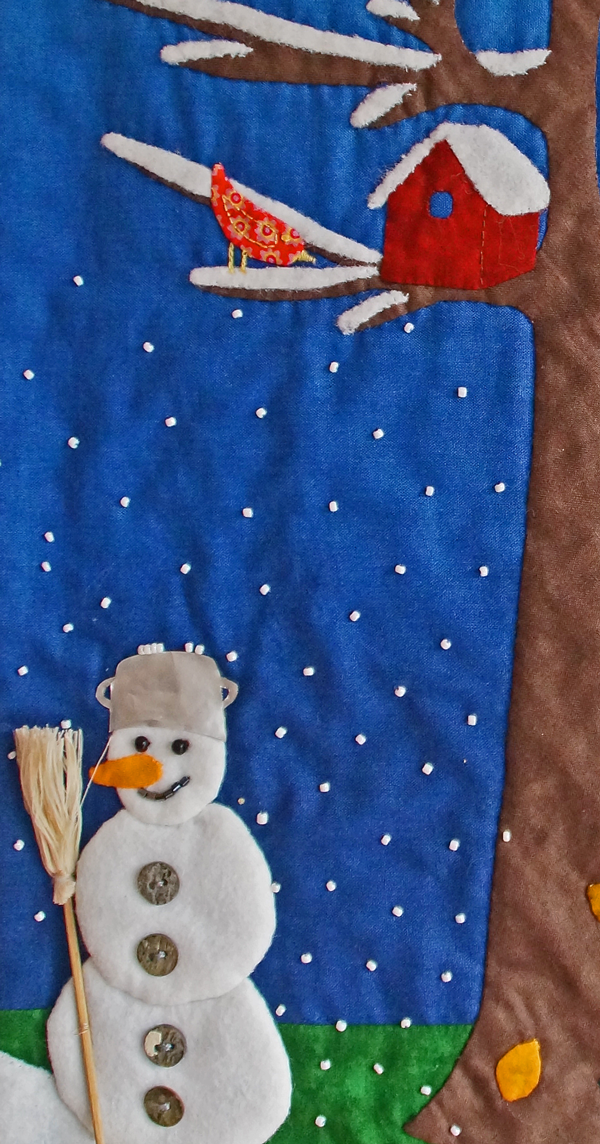 Schnee im Winter